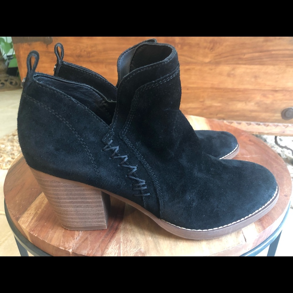 SAM EDELMAN SUEDE BOOTIES - Picture 3 of 5